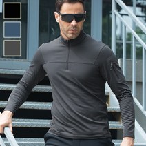 헬퍼3.0 남자 티셔츠 반집업 스판 남성 기능성 긴팔티 전술 (g527)