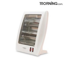 대웅모닝컴 2단 미니 석영관 사각히터 800W 이동형 전도안전장치, DWH-8764KP