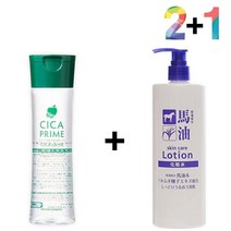 시카 진정 스킨 닦토 토너 지성 병풀 AHA토너 히알루론산 티트리토너 병풀잎수 닦아내는토너 모공축소, 시카프라임스킨 2개_마유율무스킨500 1개, 본상품선택