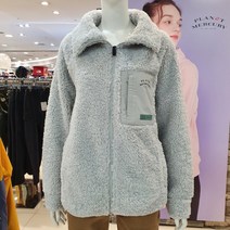 여성/스탠딩에리우븐배색뽀글이본딩점퍼3UCJP001C