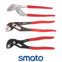 스마토 SMATO 플라이어 워터펌프플라이어 (퀵) 펜치 가정용 DIY용 수도관 가스관 배관 첼라 다용도 전기공사 토건 기계정비 조립 자동차정비 수공구 전문업체, SM-WP10(10