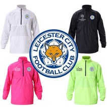 레알스토어 레스터시티 축구 풋살 하프집업 바람막이 윈드브레이커 땀복