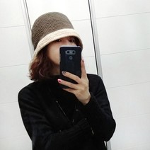 러브컨츄리 투톤 데일리 모자만들기 DIY키트 뜨개질 DIY 패키지, 11. 블루
