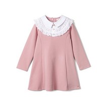 페리미츠 [페리미츠] 여아 레이스프릴분또원피스핑크 (P2131O665_10)