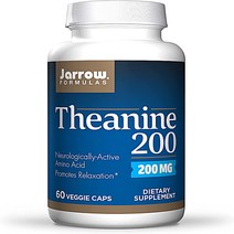 자로우 비건 테아닌 200mg 60정 1통 Jarrow Formulas, 1개