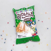 크레용신짱 라면스낵 와사비맛 90g 1봉