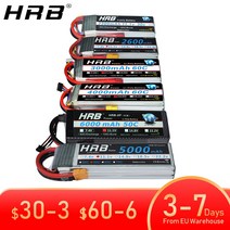 버스부품 레이튜닝 활대링크 에어크리너 배터리 부품, 3s 2600mah 35c xt60