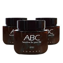 ABC 포마드 120ml x 3개 헤어로션 헤어에센스 헤어왁스