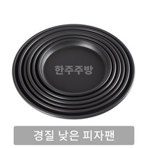 경질 낮은 피자팬
