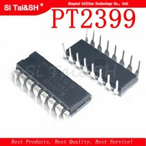 10PCS PT2399 2399 DIP-16 에코 오디오 프로세서 기타 IC 좋은 품질, 한개옵션0