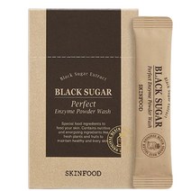 스킨푸드 블랙슈가 퍼펙트 엔자임 파우더 워시 1.2g, 1개