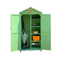 야외 농막 창고 테라스 컨테이너 캐비넷 온실 썬룸, 브라운 1360x545x1790mm