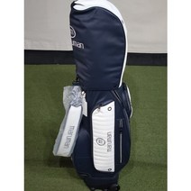 마루망 새상품 며성용 마제스티 골프코리아 정품 골프백 바퀴 캐디백 네이비, 단일 제품