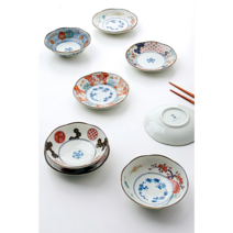 고이마리 일본접시 찬기그릇 일식 로코코 매화꽃 브런치 이자카야 도자기 반찬 단품 대량구매, 10개묶음, E, 찬기