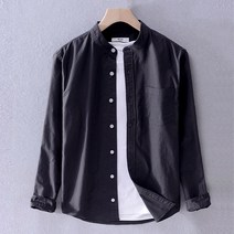 우일신 노스틴 남성 헨리넥 셔츠