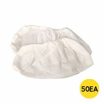 보호복 녹색 작업보호복 일회용 부직포 덧신 50개, 색상:[색상]본상품