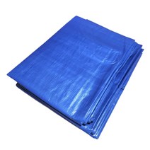 천막 청색 일반지 90g 방수 X 공사현장 야적덮개 자재덮개, 10m x 15m, 1개