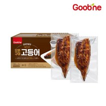 굽네몰 굽네 오븐구이 고등어 갈비천왕맛 2팩 400g, 01. 고등어 갈비천왕맛 2팩 400g_UA02, 200g