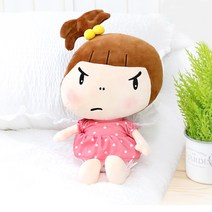 보들보들 바가지머리 요하 인형(34cm) 헝겊놀이 창작