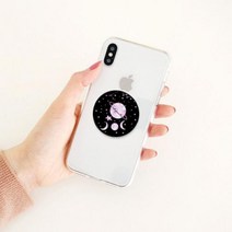[바보사랑] 핑크문 스마트톡(스마트홀더/스마트톡)[키스맥], 상세 설명 참조, 색상:스마일문플래닛, 상세 설명 참조