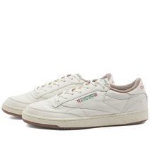 REEBOK 리복 클럽 C 85 빈티지 - 초크 회갈색 & 글렌 그린