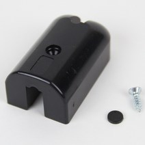10mm 레일용 샤시 스토퍼 창문 창호 샷시 수리 부속, 블랙 10mm레일용 고급스토퍼
