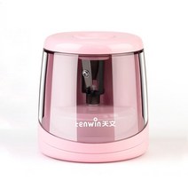 연필 깍기 전동 깍이 휴대용 usb USB 깎이 무선 자동, 8032 pink