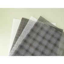 가방망 사각 뜨개망, 4, 화이트 60*42