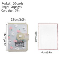 아이브포토카드 작은 사진 앨범 3 인치 폴라로이드 앨범 instax 포토 브로마이드, s16 사진 앨범