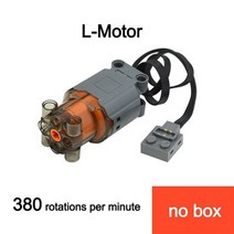 빌딩 블록 다중 전원 기능 기술 부품 고속 M L 모터 서보 몬스터 PF 모델 세트 벽돌 장난감, L-Motor
