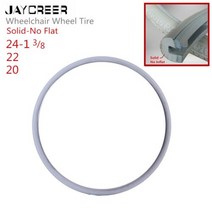 노인전동차 전동휠체어 장애인 전동차 JayCreer 20 인치 22 24 휠체어 Rollators Walkers 용 플랫 타이어 없음, 24 Inch Grey