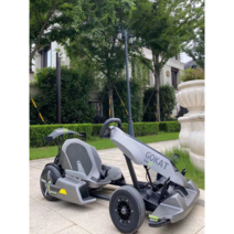 고카트 분리형 레이싱 전동휠 전동카트 미니 1인용, 황갈색