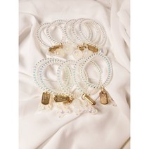 홀로그램 스프링 머리끈