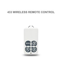 리모콘 스마트키 도난 방지 장치 무선 경보 원격 제어 4 버튼 플라스틱 원격 제어 무선 원격 제어 방수, 없음