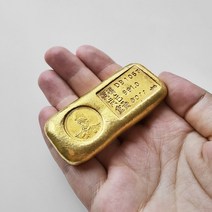 골동품 금괴 사극 조선 중국 소품 리얼한 빈티지 골드 바 공예품 장식품, D