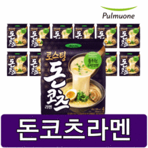 바른먹거리 풀무원 로스팅 돈코츠 라멘 438g, 5개