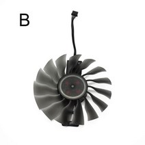 교체용 GPU 카드 쿨러 Palit GTX 1080 1070 제트스트림 카드용 95mm FD10015H12S GAA8S2U 팬 1080Ti GTX1080 GTX1070 Ti 호환, B FAN