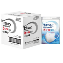 크리넥스 데일리 방역 마스크 KF94 대형 1입, 70개