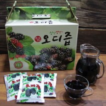 100% 순수 오디즙 120ml 50포, 50개
