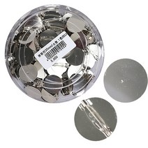 (KO)5000 평판 원형핀 1종 브로치핀 공예 미술 만들기, 소20mm 50개입