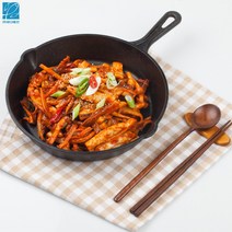 쫄깃한 오징어와 돼지고기가 듬뿍 국민 오삼불고기400g [매콤한맛 간장맛], 간장맛1팩, 1개