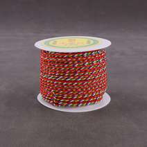 꼬임 오색실 2mm / 3mm 매듭 팔찌 만들기 칠석