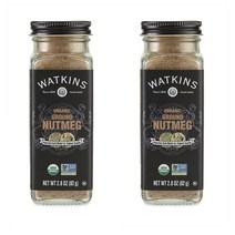 Watkins 왓킨스 그라운드 넛맥 넛메그 가루 82g 2개 Gourmet Spice Ground Nutmeg