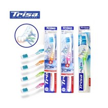 NS신기템[2530/2547/2677] 트리사 플렉시블 x자 교차솔모 칫솔 1P 칫솔 부드러운모 보통모 강한모 잇몸 에나멜보호, 2677 강한모