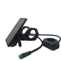 제품 NOKEE KING-METER LCD 모형 N3 버튼 전기 자전거 디지털 컴퓨터 패널 속도계 24v 36v 48v CE IP65, 노키 USB