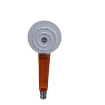 HW534366 샤워기 수압상승 발송 샤워헤드 메탈호스 랜덤 색상 폭포 물줄기_손잡이 백색_강력한 헤드, 1