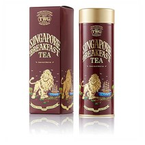 TWG 티 싱가포르 블랙퍼스트 잎차 찻잎 틴케이스100g