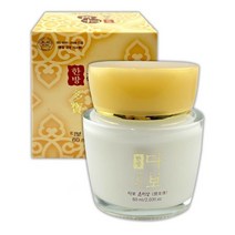50대 고보습 탄탄한 건강 피부 끈적임없는 한방 영양 크림 60ml 꿀피부 향