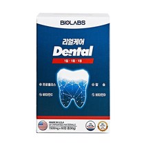 바이오랩스 리얼케어 덴탈, 60정, 1BOX