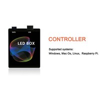 DC 5V Ambibox 주변 조명 상자 WS2812B SK6812 USB RGB 드림 컬러 LED 스트립 테이프 컴퓨터 모니터 PC 화면 백라이트 새로운|RGB Control, [01] 5V USB